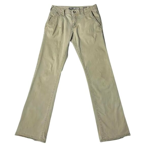 BKE Casuals Jake Straight Leg Jean Women's Khaki Size 29R **PLEASE READ** - Picture 1 of 8